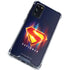 Superman 2025 Energy Shield Neon Emblem Galaxy S20 FE Clear Case